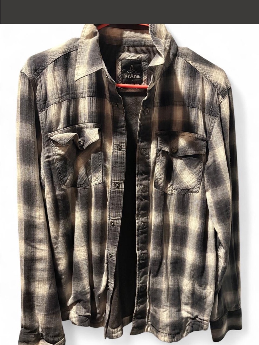 Prana Men’s Button Up Flannel